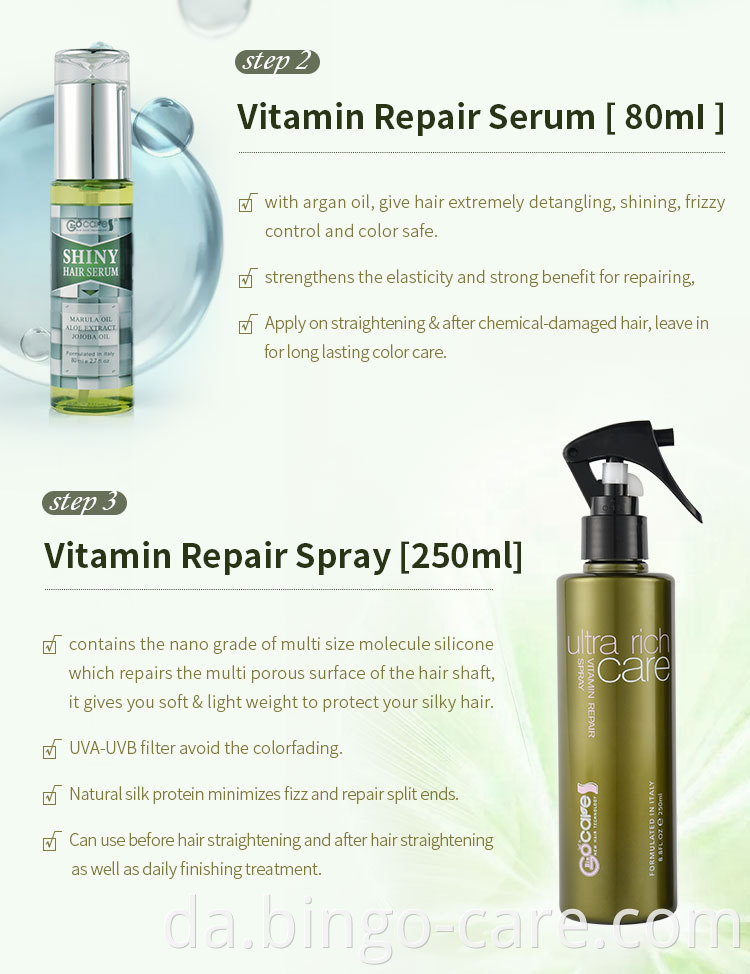 GOCARE Refreshing Shampoo Deep Cleansing Moisture Professionel Salonbrug 400ml/1000ml